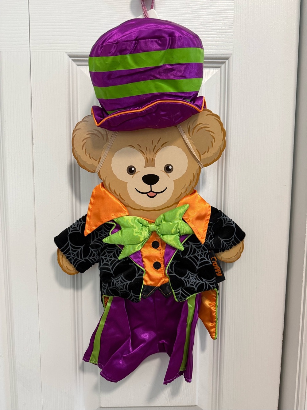Disney Purple, Green & Orange Duffy Bear Halloween Costume NWT